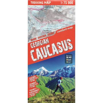 Wanderkarte Georgian Caucasus Trekking Map 1:75 000 / Terraquest