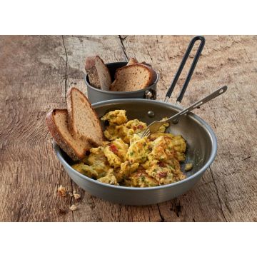 Fertiggerichte Rührei mit Zwiebeln