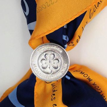 Pfadi-Fanartikel WAGGGS Krawattenring Kleeblatt