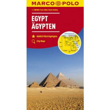 Strassenkarte Ägypten 1:1 100 000 / Marco Polo