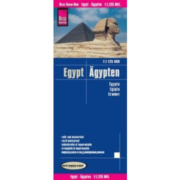 Strassenkarte Ägypten 1:1 250 000 / Reise Know-How