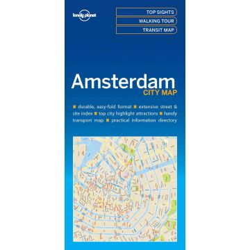 Stadtplan Amsterdam City Map / Lonely Planet
