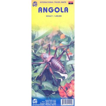 Carte routière Angola 1:1 430 000 / ITMB