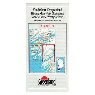 Wanderkarte Grönland 13 Apussuit 1:75 000 / Harvey Maps