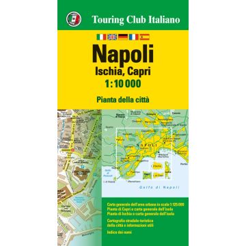 Plan de ville Napoli 1:10 000 / TCI