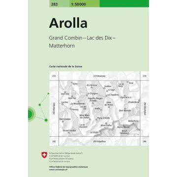 283 Arolla 1:50 000 / Swisstopo