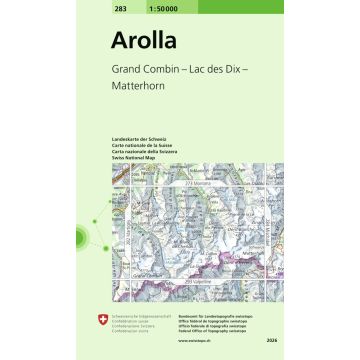 283 Arolla 1:50 000 / Swisstopo