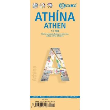 Plan de ville Athen 1:7 500 / Borch
