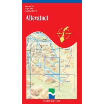 1532 II Altevatnet 1: 50 000 Norge / Statens Kartverk