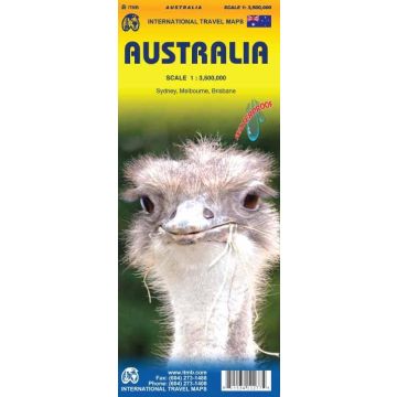 Strassenkarte Australia 1:3 500 000 / ITMB