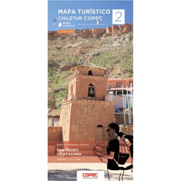 Strassenkarte Chile 2 San Pedro de Atacama 1:400 000 / Compass