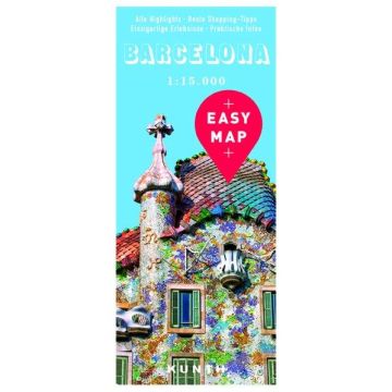 Stadtplan Barcelona 1:15 000 / Kunth