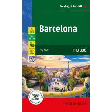 Plan de ville Barcelone 1:10 000 City Pocket / Freytag & Berndt