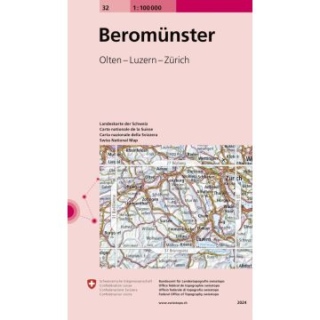 32 Beromünster 1:100 000 / Swisstopo