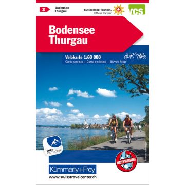 Velokarte Bodensee Thurgau (2) 1:60'000