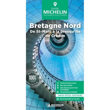 Guide de voyage Bretagne Nord / Michelin Guide Vert