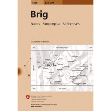 1289 Brig 1:25 000 / Swisstopo