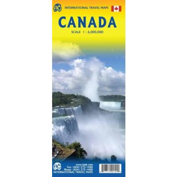 Strassenkarte Canada 1:6 Mio. / ITMB