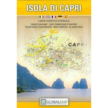 Carte de randonnée Capri 1:8 000 / LAC