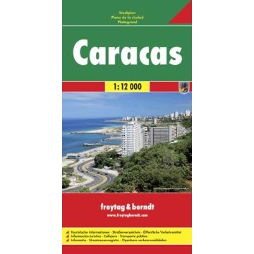 Stadtplan Caracas 1:12 000 / Freytag & Berndt