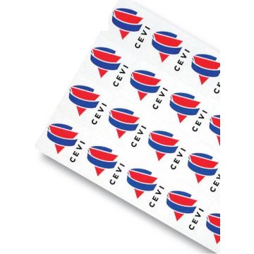 Cevi article d' image sticker 4 x 4 cm