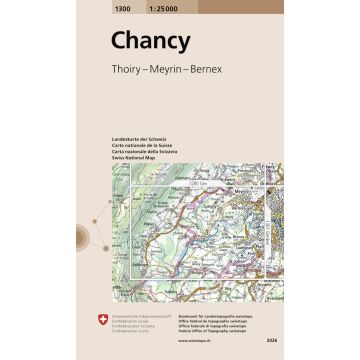 1300 Chancy 1:25 000 / Swisstopo