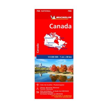 Strassenkarte Michelin 766 Canada 1:4 000 000