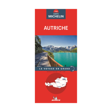 Strassenkarte Michelin 730 Österreich Autriche 1:400 000