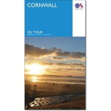 Carte routière Cornwall 1:100 000 / OS Tour 1