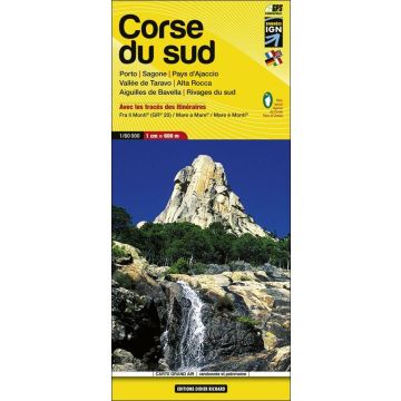 Wanderkarte Corse du Sud 1:60 000 / Libris Nr. 09