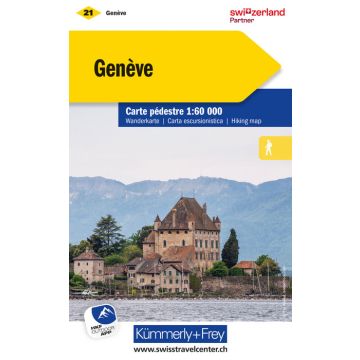Wanderkarte 21 Genève 1:60 000 / Kümmerly & Frey