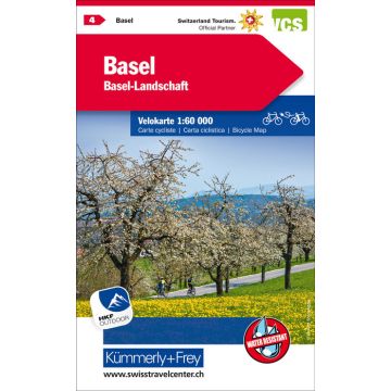Velokarte Basel (4) 1:60'000