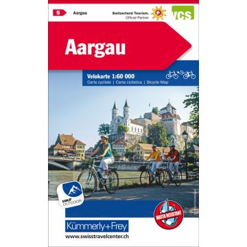 Velokarte Aargau (5) 1:60'000