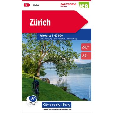 Velokarte Zürich (6) 1:60'000