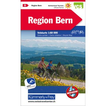 Carte cycliste Région Berne (9) 1:60'000