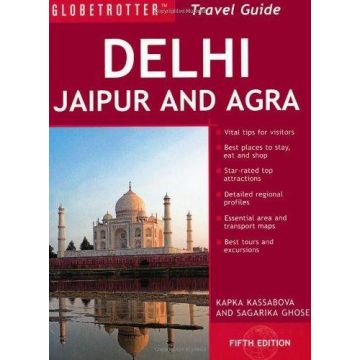 Delhi Jaipur and Agra Travel Map and Guide Globetrotter