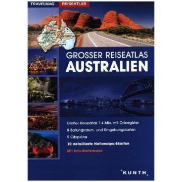 Australien Grosser Reiseatlas / Kunth