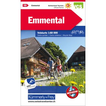 Velokarte Emmental (10) 1:60'000