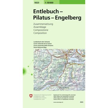 5023 Entlebuch - Pilatus - Engelberg 1:50 000 / Swisstopo
