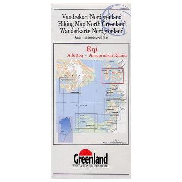 Wanderkarte Grönland 20 Eqi 1:100 000 / Harvey
