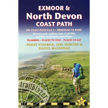 Guide de randonnées Exmoor & North Devon Coast Path / Trailblazer
