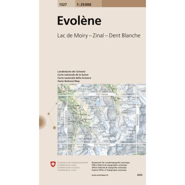 1327 Evolène 1:25 000 / Swisstopo