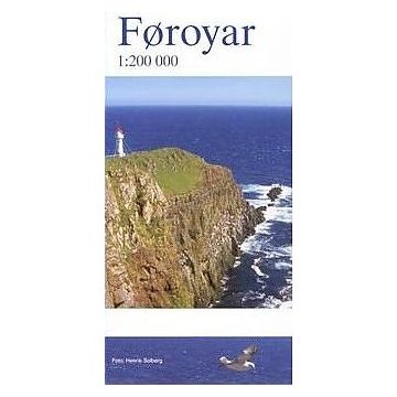 Faröer Foroyar Faeroerne 1:200 000 / Kort & Matrikel