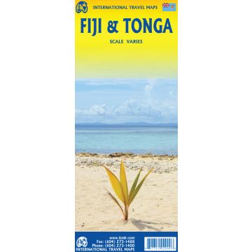 Strassenkarte Fiji & Tonga (div. Massstäbe) / ITMB