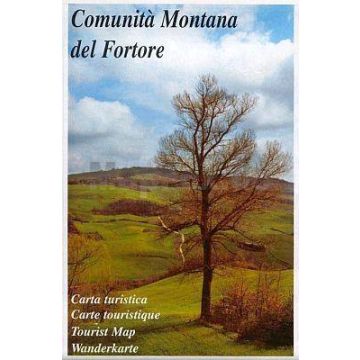 Carte topographique Comunita Montana del Fortore 1:50 000 / Abies