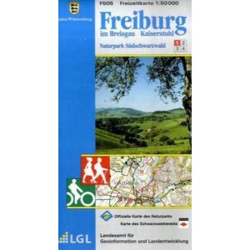 F505 Freiburg Breisgau 1:50 000 Carte de loisirs