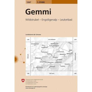 1267 Gemmi 1:25 000 / Swisstopo