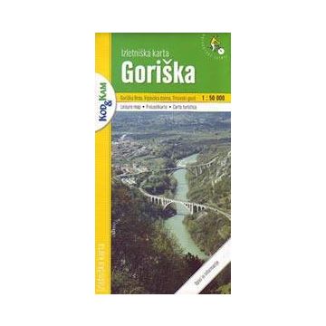 Carte de loisirs Goriska 1:50 000 / Geodetski