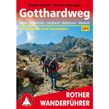 Wanderführer Gotthardweg / Rother