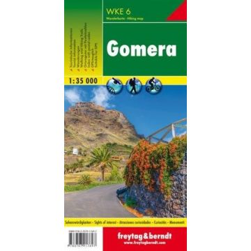 Carte de randonnée Gomera 1:35 000 / Freytag & Berndt